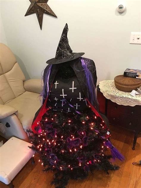 DIY Halloween Crafts: Making Your Own Witch Tree Topper